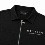 NTYXING Quiet Heat Zip Shirt — Black