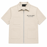 NTYXING Quiet Heat Zip Shirt — Sand