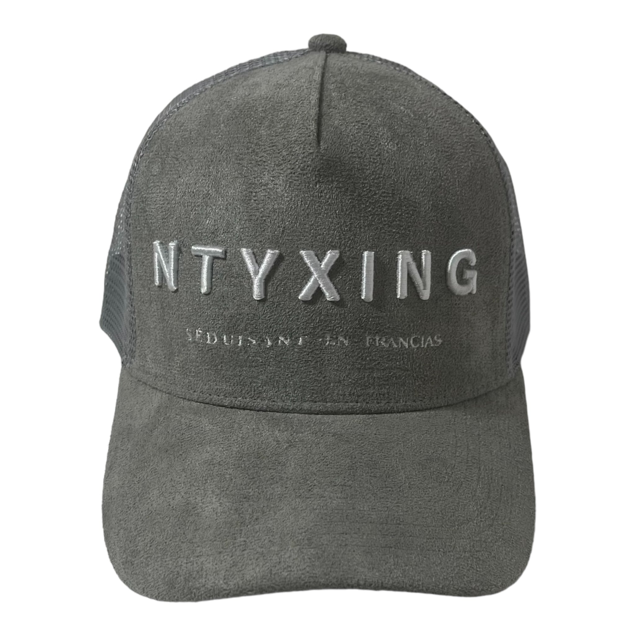 Cool Grey Suede Trucker Hat (Copy)