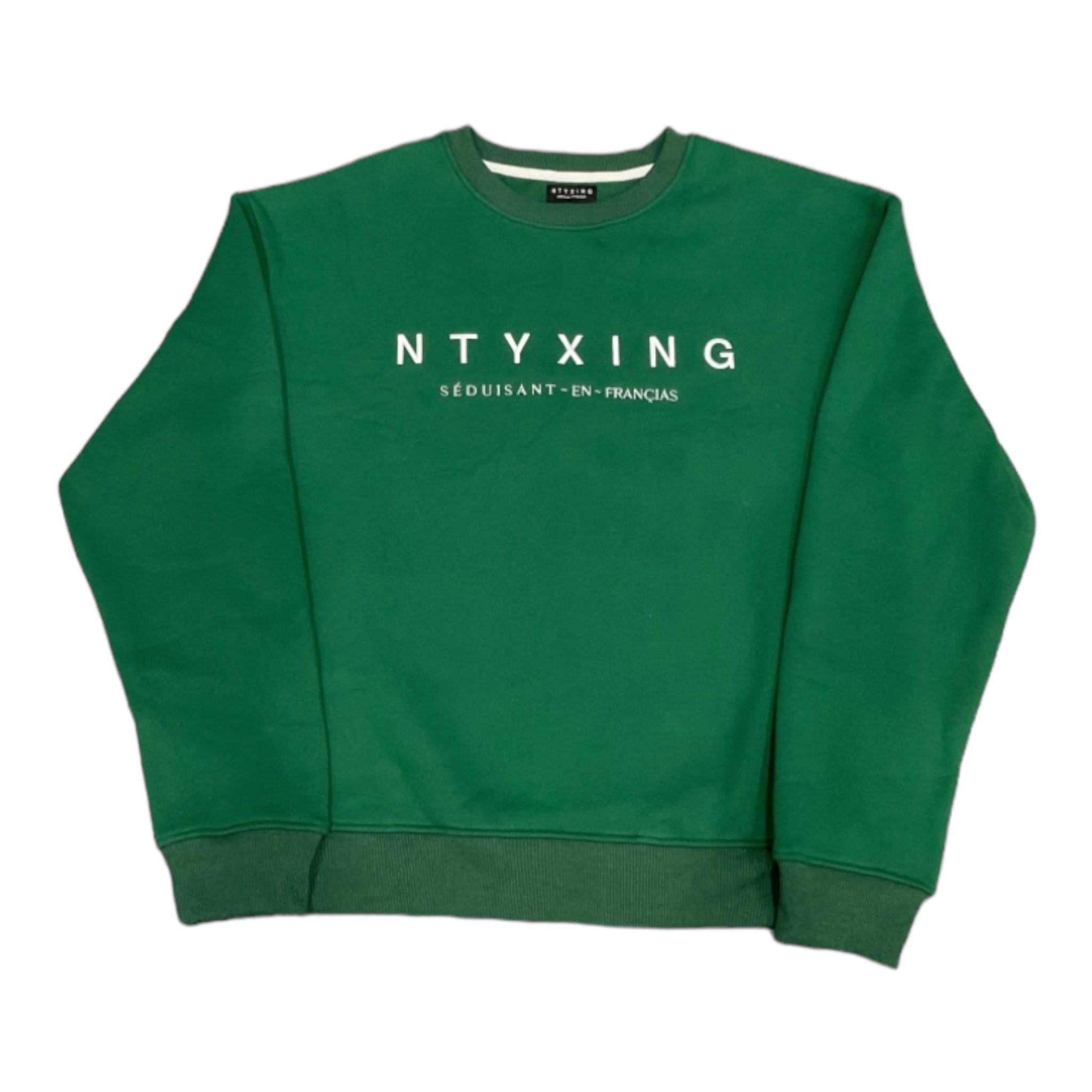 Serenity Green Crew Neck Sweatshirt